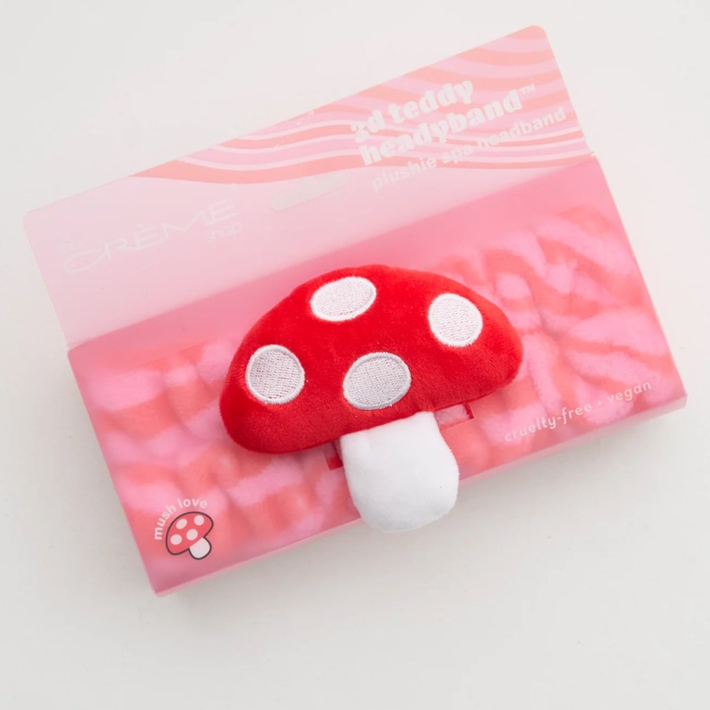 Creme Shop Mushroom Spa Headband - Picture 1 of 6